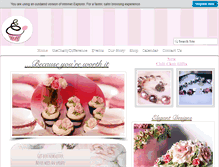 Tablet Screenshot of chattycupcakes.com
